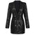 Blazer Long Dress Shine - Sua Boutique