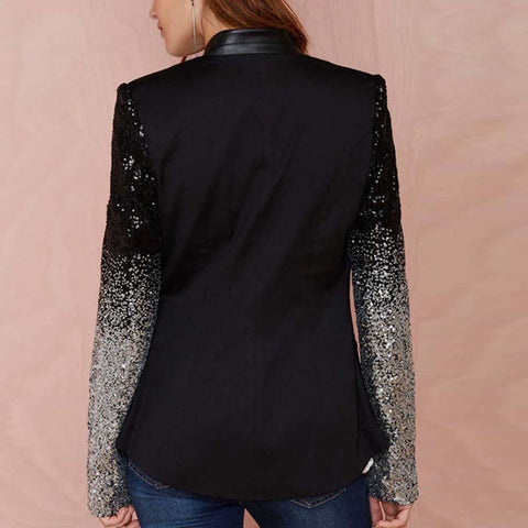 Blazer Mangas Shine - Sua Boutique