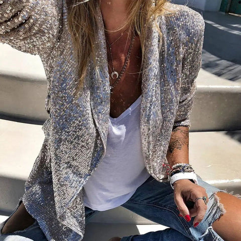Blazer Street Shine - Sua Boutique