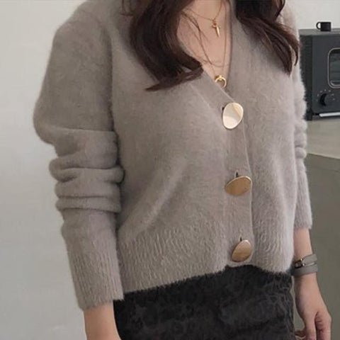 Blusa Cardigan Button - Sua Boutique