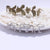 Brinco Argola Zirconia Letras - Sua Boutique