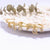 Brinco Argola Zirconia Letras - Sua Boutique