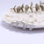 Brinco Argola Zirconia Letras - Sua Boutique