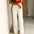 Calça Flare Cintura Alta Listras - Sua Boutique