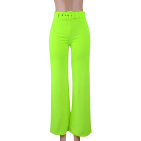 Calça Pantalona Cintura Alta - Sua Boutique