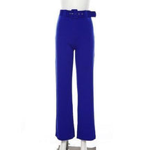 Calça Pantalona Cintura Alta - Sua Boutique