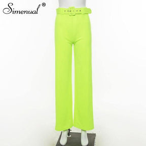 Calça Pantalona Cintura Alta - Sua Boutique