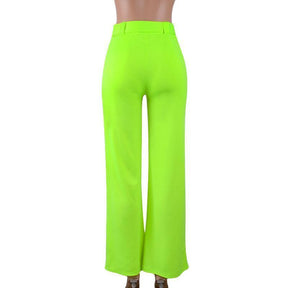 Calça Pantalona Cintura Alta - Sua Boutique