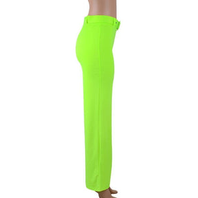 Calça Pantalona Cintura Alta - Sua Boutique