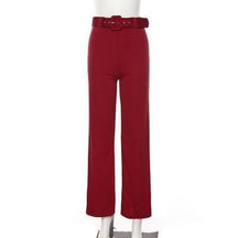Calça Pantalona Cintura Alta - Sua Boutique