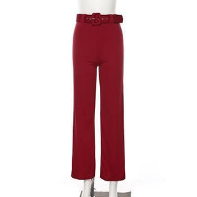 Calça Pantalona Cintura Alta - Sua Boutique