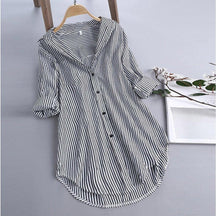 Camisa Ampla Striped - Sua Boutique