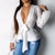 Camisa Feminina - Decote V - Sua Boutique