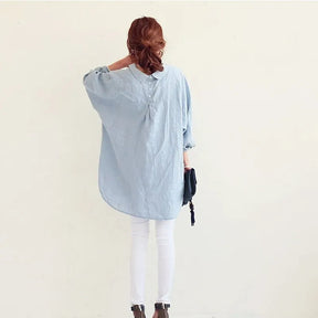 Camisa Linho Oversize - Sua Boutique