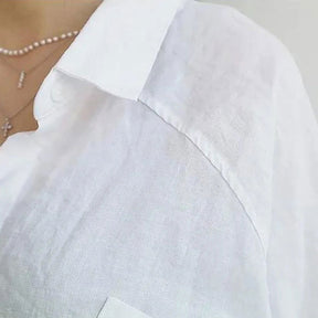 Camisa Linho Oversize - Sua Boutique