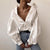 Camisa Mangas Bufantes Oversize - Sua Boutique