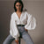 Camisa Mangas Bufantes Oversize - Sua Boutique