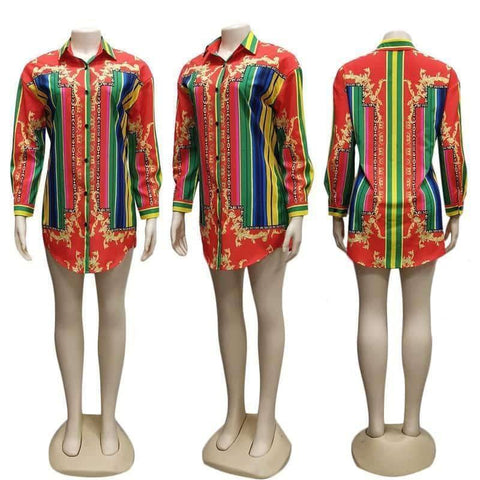 Camisa Multi Color Summer - Sua Boutique