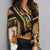 Camisa Seda Animal Print  Versace - Sua Boutique