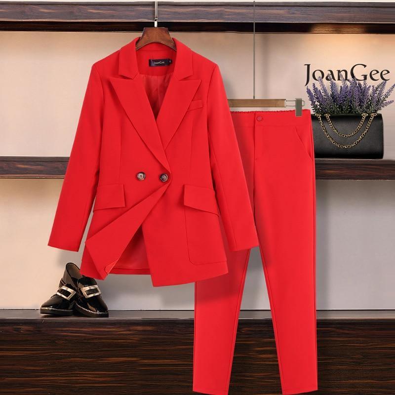 Conjunto Blazer e Calça Elegancy Plus Size - Sua Boutique