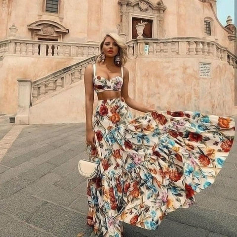 Conjunto Feminino - Floral - Sua Boutique