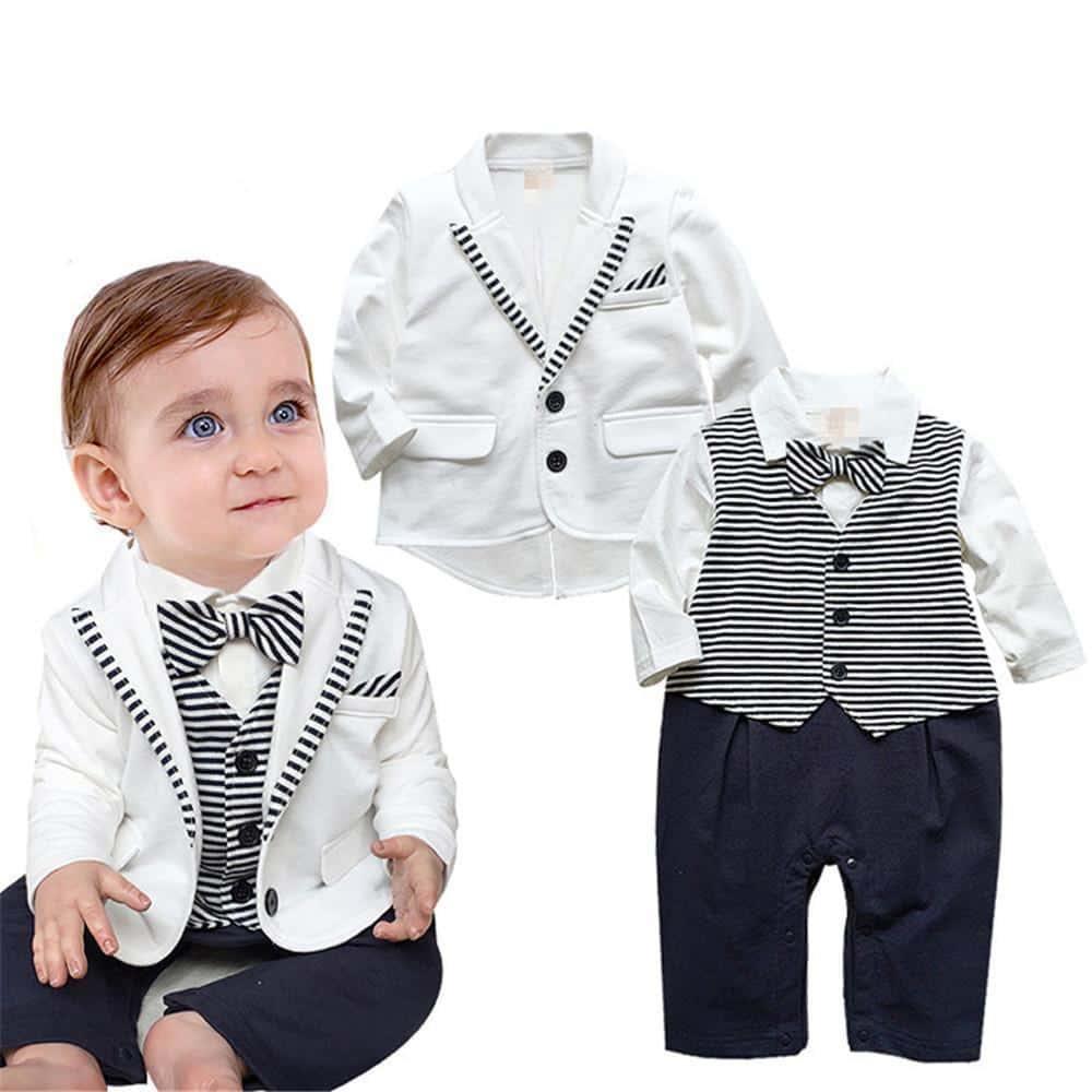 Conjunto Infantil Cardigan com Gravata - Sua Boutique