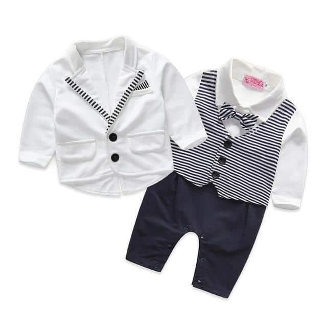 Conjunto Infantil Cardigan com Gravata - Sua Boutique