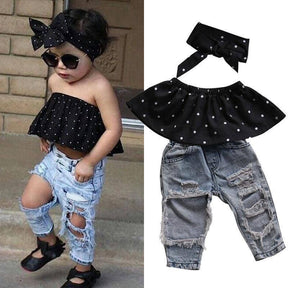 Conjunto Infantil Destroyed - Sua Boutique