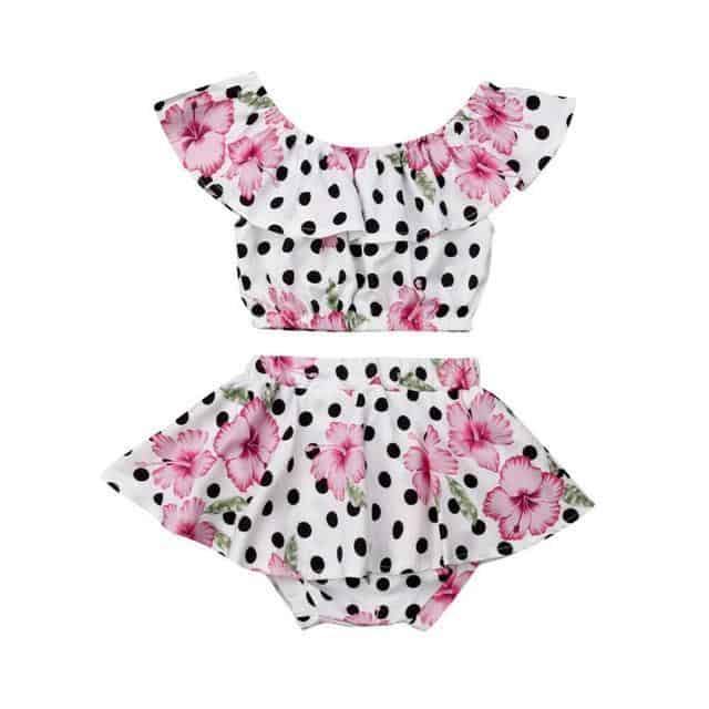 Conjunto Infantil Floral - Sua Boutique