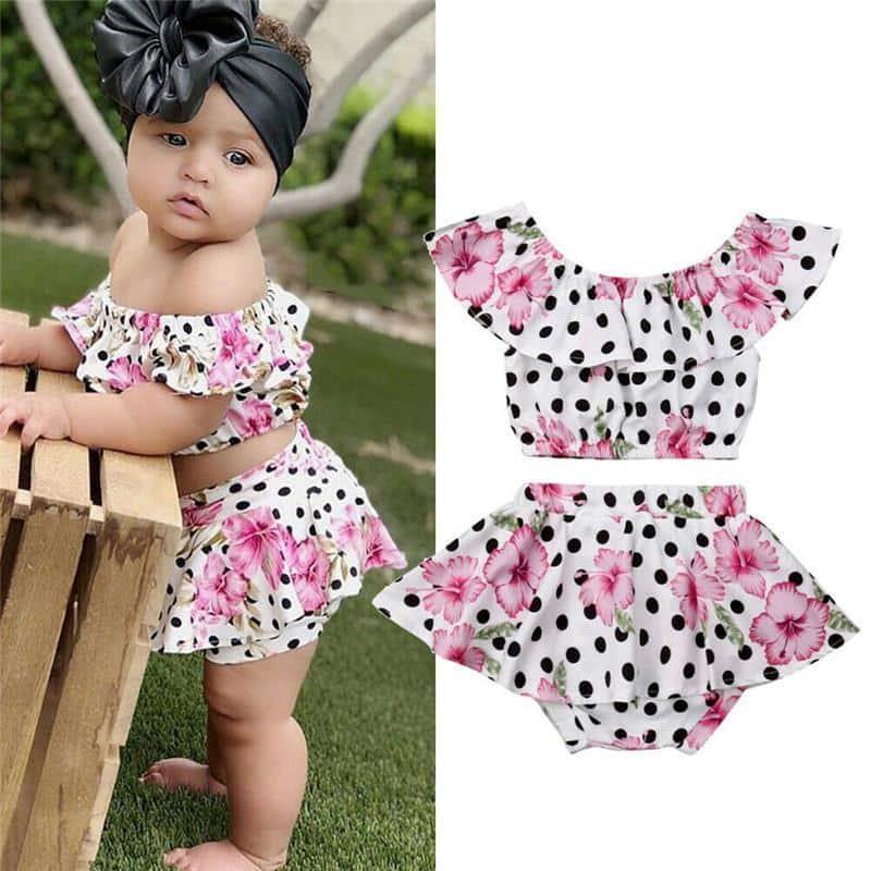 Conjunto Infantil Floral - Sua Boutique
