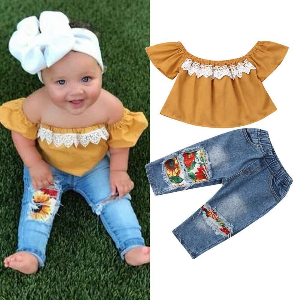 Conjunto Infantil Renda - Sua Boutique