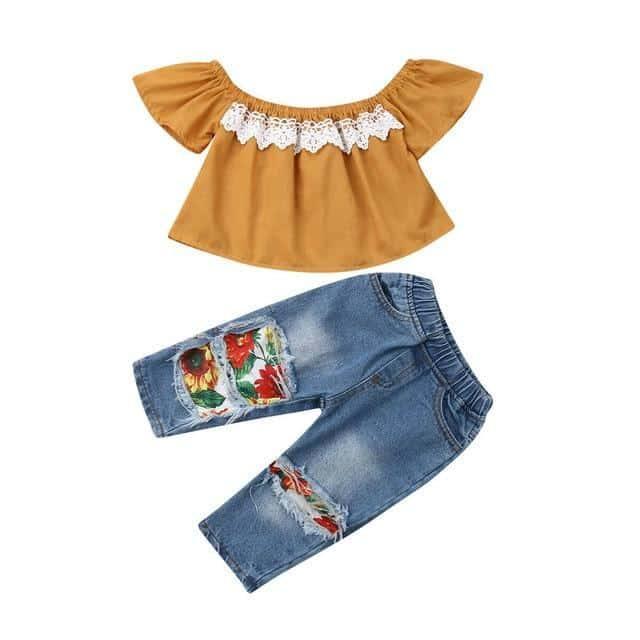 Conjunto Infantil Renda - Sua Boutique