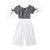 Conjunto Infantil Xadrez White - Sua Boutique