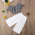 Conjunto Infantil Xadrez White - Sua Boutique