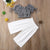 Conjunto Infantil Xadrez White - Sua Boutique