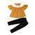 Conjunto Infantil Yellow Laço - Sua Boutique