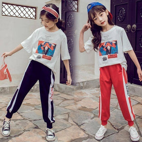 Conjunto Juvenil Feminino- T-Shirts Longas+ Camiseta Style - Sua Boutique