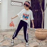 Conjunto Juvenil Feminino- T-Shirts Longas+ Camiseta Style - Sua Boutique