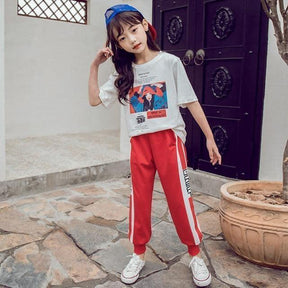 Conjunto Juvenil Feminino- T-Shirts Longas+ Camiseta Style - Sua Boutique