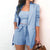 Conjunto Shorts Laço e Blazer Long - Sua Boutique