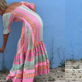 Vestido Longo Giulia você encontra na Sua Boutique por apenas  ! Com Frete Grátis para todo Brasil, podendo parcelar em até 10X Sem Juros! Alé,m disso ganhe 10% OFF no PIX! 