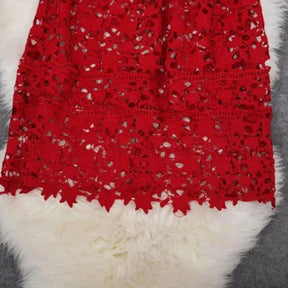 Vestido Midi Renda