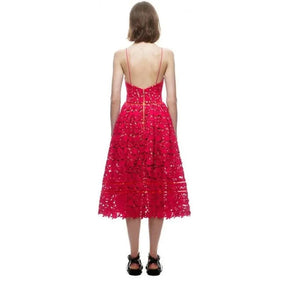 Vestido Midi Renda