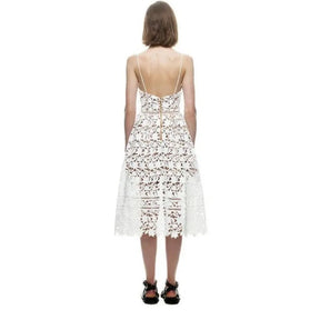 Vestido Midi Renda