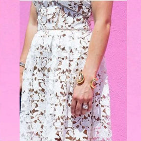 Vestido Midi Renda