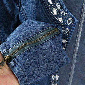 Jaqueta Denin Shine - Sua Boutique