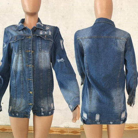 Jaqueta Jeans Denim - Sua Boutique