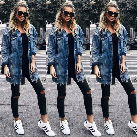 Jaqueta Jeans Denim - Sua Boutique