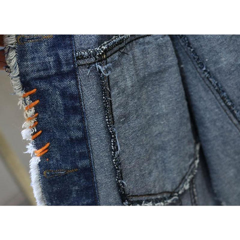 Jaqueta Jeans Fashion Destroyed - Sua Boutique
