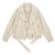 Jaqueta OffWhite Couro Ecológico - Sua Boutique